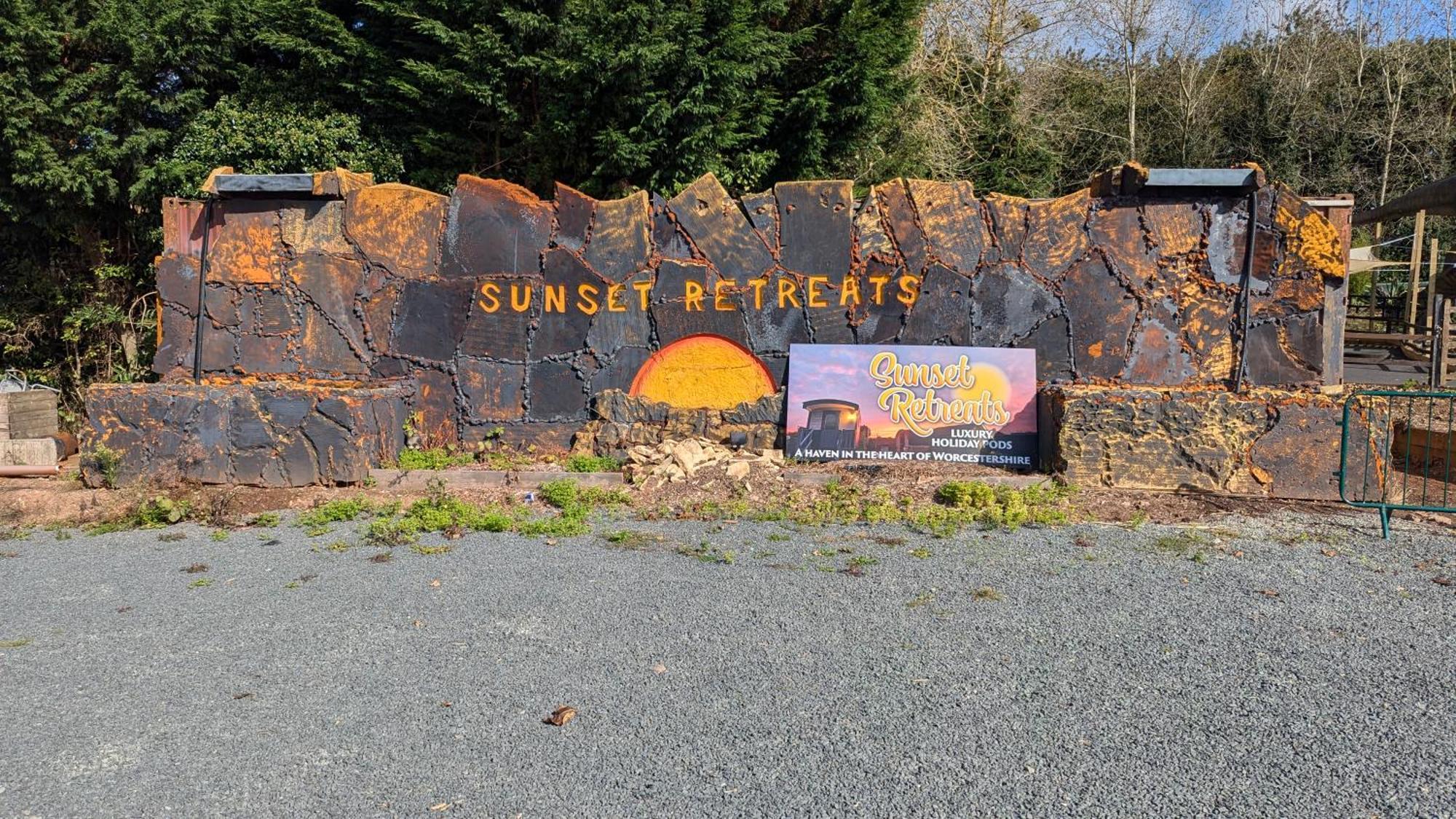 Sunset Retreats The Double Hobbit Villa Worcester Exterior foto